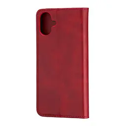 Чохол-книжка Premium Samsung A07 4G Dark Red - мініатюра 3