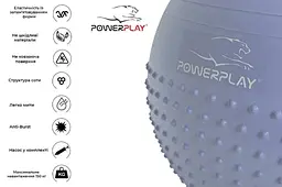 М'яч для фітнесу PowerPlay 75 см fit0008744 - мініатюра 4