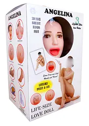 Секс лялька Lalka ANGELINA 3D Vibrating Boss Series 59-00001 93675 - мініатюра 1