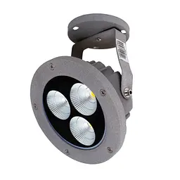 Світильник Brille садовий металевий AS-15 3*7W WW IP65 GY - мініатюра 5