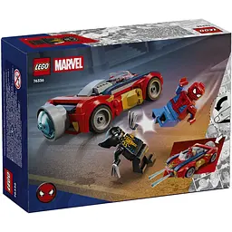 Конструктор LEGO Super Heroes Marvel Автомобіль Людини-павука vs. Отруєний Росомаха 134 деталі (76336) - мініатюра 6