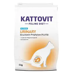 Дієтичний сухий корм Kattovit Veterinary Urinary Каттовіт Урінарі з тунцем для котів із захворюваннями сечовивідних шляхів 4 кг