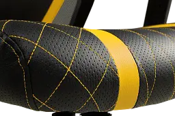 Геймерське крісло GT Racer чорне з жовтим (X-6674 Black/Yellow) - мініатюра 6