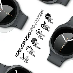 Плівка захисна Armorstandart Matte hydrogel Samsung Galaxy Watch 8 40mm 6 pcs (ARM92102) - мініатюра 2