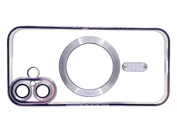 Чохол до мобільного телефона BeCover TPU Chrome Case (MagSafe) для Apple iPhone 16 Plus Purple (712079) - мініатюра 4