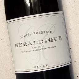 Вино Heraldique Rouge Cuvee Prestige червоне сухе 0,75 л - мініатюра 2