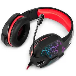 Навушники Real-El GDX-7750 Black/Red (EL124100048) - мініатюра 2