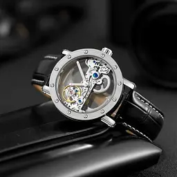 Жіночий наручний годинник Forsining Air Silver II - мініатюра 4