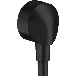 Шлангове під'єднання Hansgrohe FixFit E без зворотного клапана Matt Black 27454670, Чорний матовий