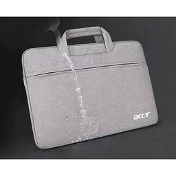 Сумка-чохол для ноутбука Digital Acer 15.6 ущільнені стінки 42 см x 30 см Сіра (IBN007S5 ) - мініатюра 9