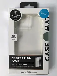 Чохол прозорий Tough Protection Pack та скло CM046826 для iPhone 13 (6.1") Clear - мініатюра 6