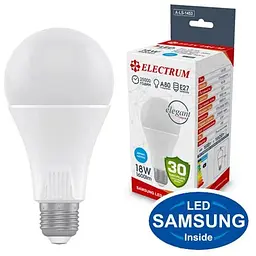 Лампочка Electrum A80 18W PA LS-33 Elegant E27 6500K (A-LS-1453)