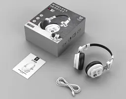 Бездротові ігрові навушники Onikuma GT803 Bluetooth гарнітура з мікрофоном та шумопоглинанням White (19121) - мініатюра 9