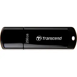 USB флеш накопичувач Transcend 256GB JetFlash 700 Black USB 3.1 (TS256GJF700)