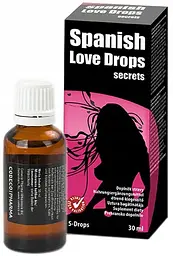 Збуджуючі краплі Spanish Love Drops Secrets 30 мл