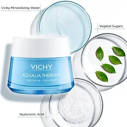 Гель-крем для глибокого зволоження Vichy Aqualia Thermal для нормальної та комбінованої зневодненої шкіри 50 мл - мініатюра 5