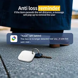 Bluetooth-трекери TDTOD Smart Tag, 2 шт, для Google Find My Device, IP66 - мініатюра 4