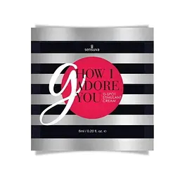 Збудливий гель для точки G - How I Adore You G-Spot від Sensuva (пробник), 6мл Sensuva SO3546 90190