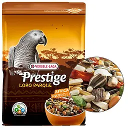 Корм для африканських великих папуг Versele-Laga Prestige Loro Parque African Parrot Верселе-лага Лоро Парк 1 кг (222010)