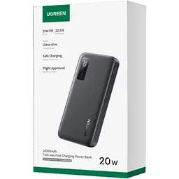 Батарея універсальна Ugreen 10000 mAh 20W Black (U_25742) - мініатюра 4