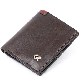 Чоловічий шкіряний гаманець GRANDE PELLE 9х10х1 см acs0016024