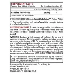 Кофеїн Nutrex Research Lipo-6 Сaffeine 60 капсул - мініатюра 2
