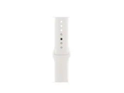 Смарт-годинник Apple Watch Series 6 44mm Silver Aluminum Case with White Sport Band (M00D3) - мініатюра 3