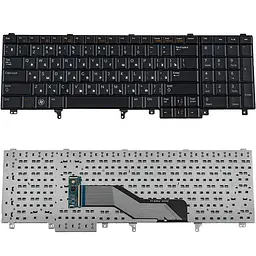 Клавіатура для ноутбука DELL (Latitude: E6520 E6530 E6540 Precision M4600 M6600) rus чорний без джойстика