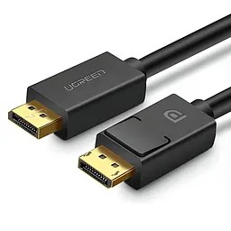 Кабель Ugreen DisplayPort M - M V1.2 Cable 4K 60Hz 2K 144Hz 3m DP102 чорний