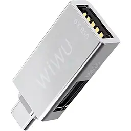 USB-хаб Wiwu T02 Pro Type-C Hub 2хUSB [51409]