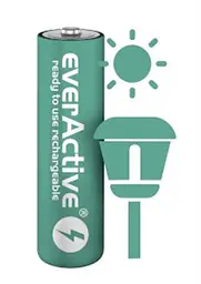 Акумулятор everActive AA/HR06 Ni-MH 1100mAh BL 4шт - мініатюра 2