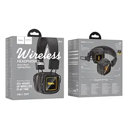 Бездротові накладні навушники HOCO W72 Earl Ⅲ abyss mirror BT headphones Brown - мініатюра 7