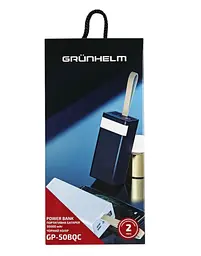 Портативна батарея WUW Y55 (PD22.5W quick charge) 50000mAh Black - мініатюра 3
