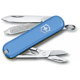 Ніж Victorinox Classic SD Ukraine 58мм,7функ,блакит-жовт - мініатюра 2