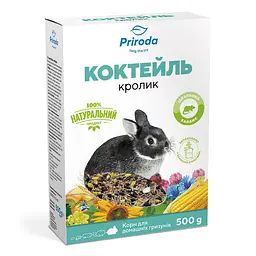 Корм Природа Коктейль для гризунів Кролик 500г арт.PR740044