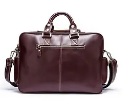 Дорожня сумка-портфель 14776 Vintage Vintage бордова - мініатюра 5