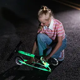 Самокат Micro Sprite Glow LED Art Collection Космос (SA0299) - мініатюра 9