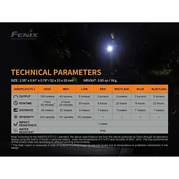 Ліхтарик Fenix MINI-LITE (ELTBK) [140080] - мініатюра 7