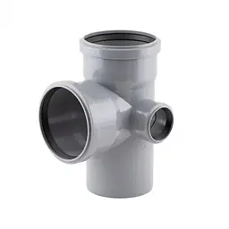 Хрестовина каналізаційна TA Sewage 110х110х110х50, 90 ° (права) CZ110002 - мініатюра 1
