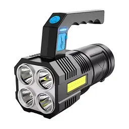Світлодіодний переносний ліхтар Solar LF-S09 ручний 1200 мАг з USB