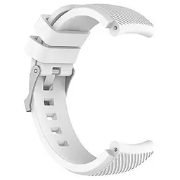Силіконовий ремінець Primo для годинника Xiaomi Huami Amazfit SportWatch 2/Amazfit Stratos White - мініатюра 3