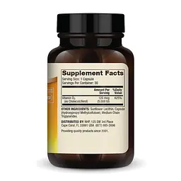 Ліпосомальний вітамін D3 Dr. Mercola (Liposomal Vitamin D3) - 30 капсул (До 08.26) - мініатюра 2