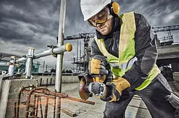 Акумуляторна кутова шліфувальна машина DeWalt без АКБ та ЗП DCG406NT - мініатюра 7