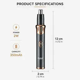 Тример для носа та вух Kemei KM-323 Type-C - мініатюра 4