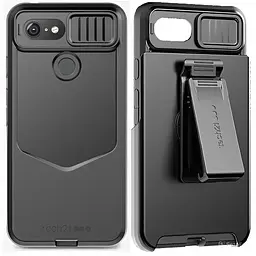 Протиударний чохол зі шторкою Tech21 Evo Max для Google Pixel 3 (5.5") Black
