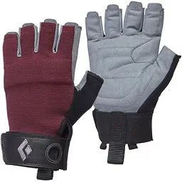 Рукавиці Black Diamond W Crag Half-Finger Gloves Bordeaux M (1033-BD 801868.6018-M)