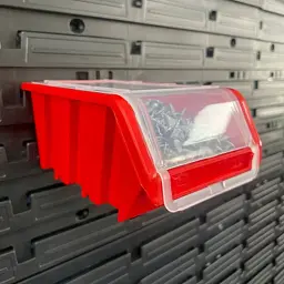 Ящик для інструментів Kistenberg ємність з кришкою, червоний, 155*100*70, TRUCK PLUS, KTR16F-3020 (KTR16F-3020) - мініатюра 4