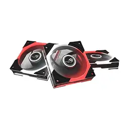 Кулер до корпусу ASUS ROG Eurux GR120 FAN ARGB Reverse Black 3in1 (90DA00K0-B09020)