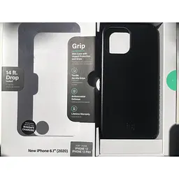 Оригінальний протиударний чохол Incipio Grip для iPhone 12 Pro (6.1") Black (IPH-1945-DNM) - мініатюра 5