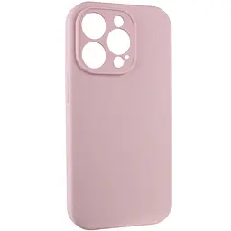Чохол Silicone Case Full Camera Protective (AA) NO LOGO для Apple iPhone 13 Pro Max (6.7) Рожевий / Chalk Pink - мініатюра 2